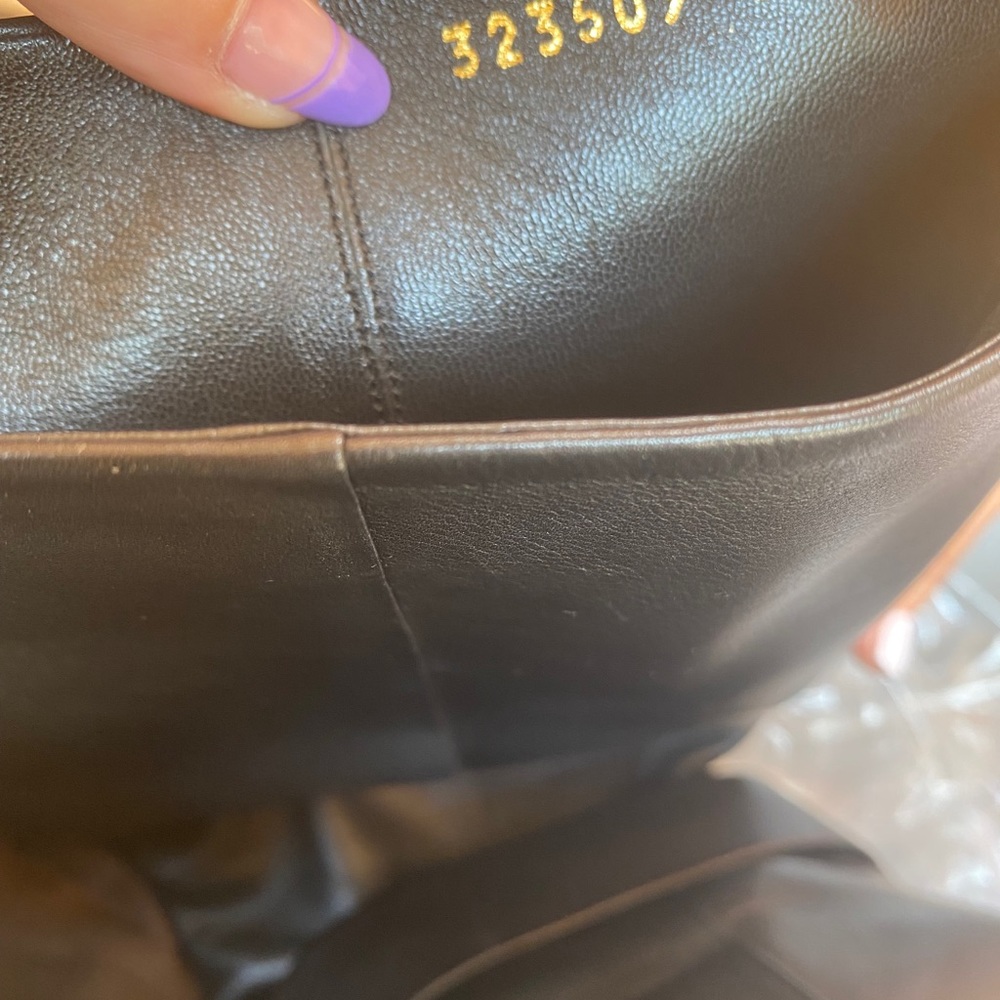 Gucci Calf Skin Gold Buckle Knee High Boots in Box - Picture 6 of 14